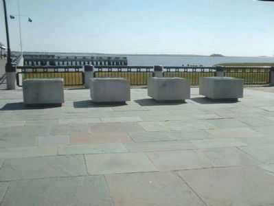 Charleston Harbor Marker. Click for full size. Charleston Harbor Marker image. Click for full size.