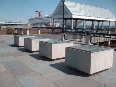 Charleston Harbor Marker. Click for full size. Charleston Harbor Marker image. Click for full size.