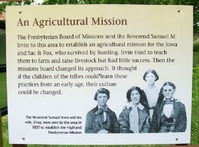 An Agricultural Mission Marker. Click for full size. An Agricultural Mission Marker image. Click for full size.