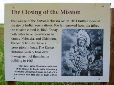 The Closing of the Mission Marker. Click for full size. The Closing of the Mission Marker image. Click for full size.