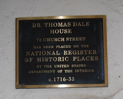 73 Church Street Top Marker image. Click for full size.