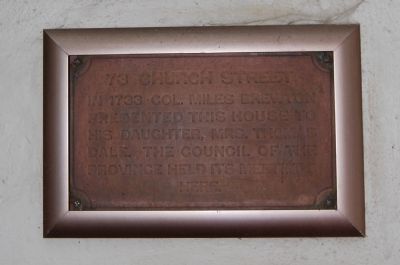 73 Church Street Middle Marker image. Click for full size.