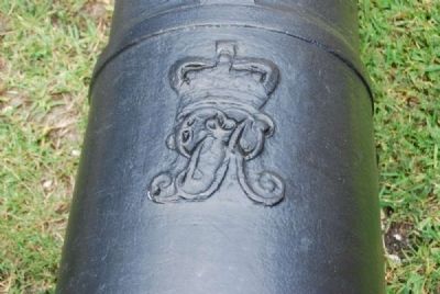 "GR" Stamp on Left Cannon image. Click for full size.