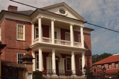 Miles Brewton House and Marker. Click for full size. Miles Brewton House and Marker image. Click for full size.