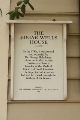 Edgar Wells House Marker image. Click for full size.