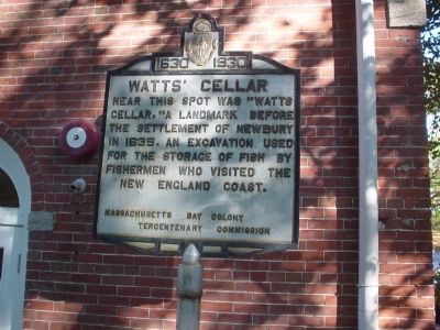 Watt's Cellar Marker image. Click for full size.