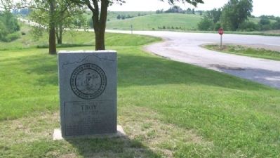 Troy Marker. Click for full size. Troy Marker image. Click for full size.