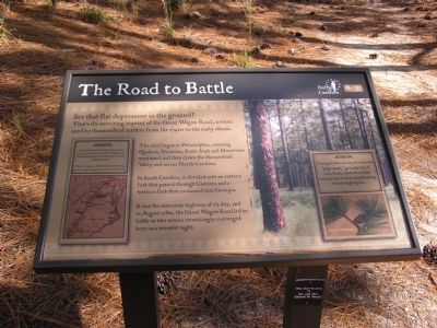 The Road to Battle Marker. Click for full size. The Road to Battle Marker image. Click for full size.