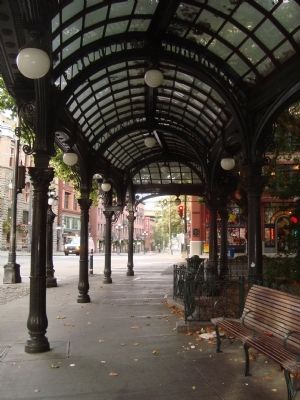 The Pioneer Square Pergola. Click for full size. The Pioneer Square Pergola image. Click for full size.