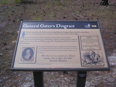 General Gate's Disgrace Marker image. Click for full size.
