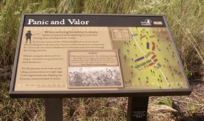 Panic and Valor Marker. Click for full size. Panic and Valor Marker image. Click for full size.