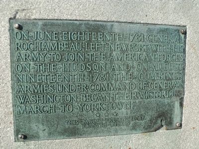 Marker on Left of Monument image. Click for full size.