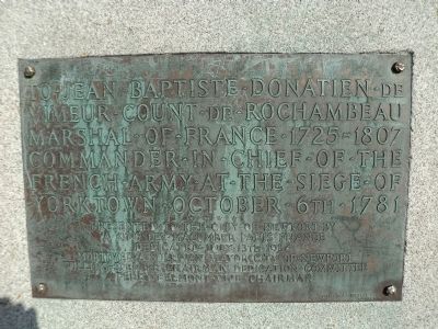 Marker on Back of Monument image. Click for full size.