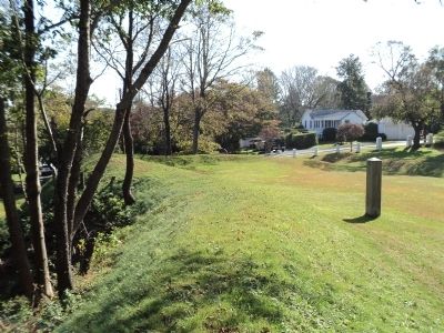 Green End Fort Marker. Click for full size. Green End Fort Marker image. Click for full size.