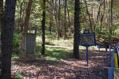 St. Clair Hollow Marker image. Click for full size.