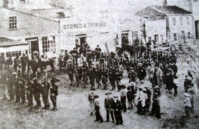 Photo on The Civil War in St. Joseph Marker. Click for full size. Photo on The Civil War in St. Joseph Marker image. Click for full size.