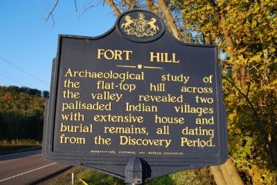 Fort Hill Marker image. Click for full size.