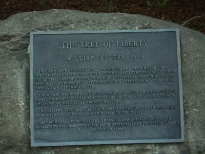 The Tree of Liberty Marker image. Click for full size.