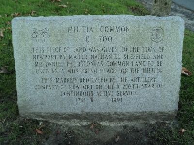 Militia Common Marker. Click for full size. Militia Common Marker image. Click for full size.