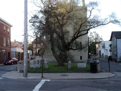Marker on Marlborough Street. Click for full size. Marker on Marlborough Street image. Click for full size.