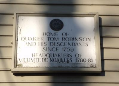 Tom Robinson House Marker. Click for full size. Tom Robinson House Marker image. Click for full size.