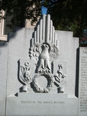 Center Panel - - Gibson County World Wars I and II Honor Roll Marker. Click for full size. Center Panel - - Gibson County World Wars I and II Honor Roll Marker image. Click for full size.