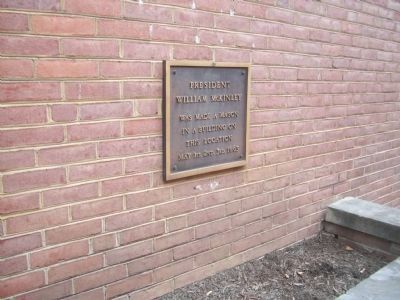 President William McKinley Marker image. Click for full size.