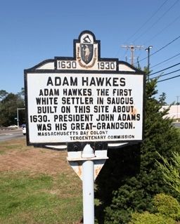 Adam Hawkes Marker image. Click for full size.