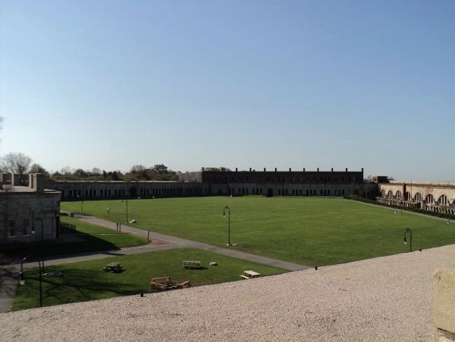 Parade Ground of Fort Adams image. Click for full size.