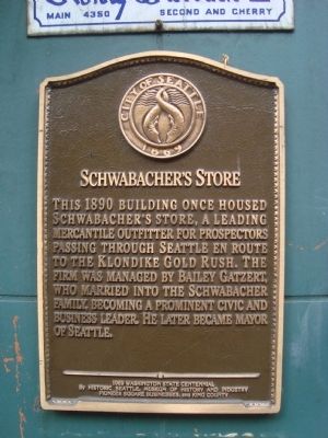 Schwabachers Store Marker image. Click for full size.