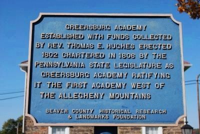 Greersburg Academy Marker image. Click for full size.