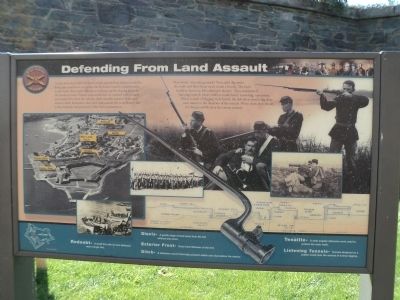 Defending From Land Assault Marker image. Click for full size.