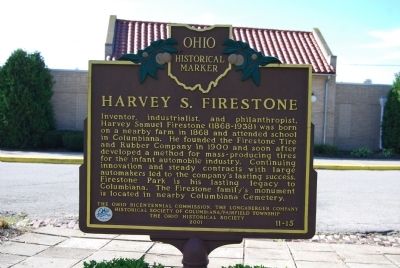Harvey S. Firestone Marker image. Click for full size.
