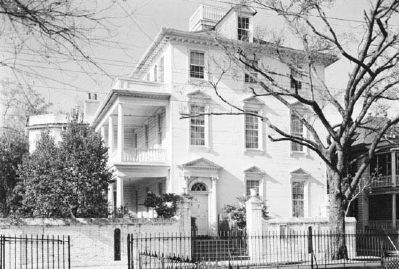 Colonel John Stuart House, Historic American Engineering Record image. Click for full size.