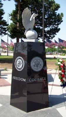 Nemaha County Veterans Memorial image. Click for full size.