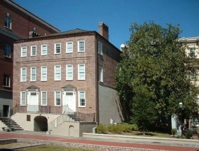 Blake Tenements and Marker image. Click for full size.
