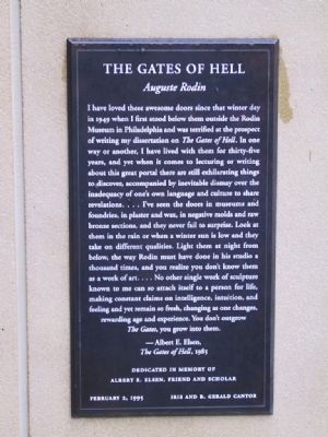 The Gates of Hell Marker. Click for full size. The Gates of Hell Marker image. Click for full size.