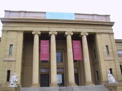 Leland Stanford Junior Museum. Click for full size. Leland Stanford Junior Museum image. Click for full size.