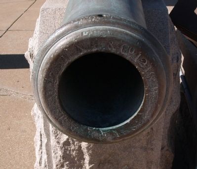 Muzzle of Right Cannon. Click for full size. Muzzle of Right Cannon image. Click for full size.