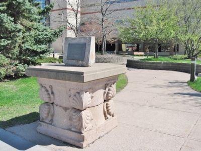 Third Marathon County Courthouse Marker image. Click for full size.