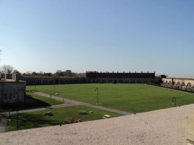 Parade Ground in Fort Adams image. Click for full size.