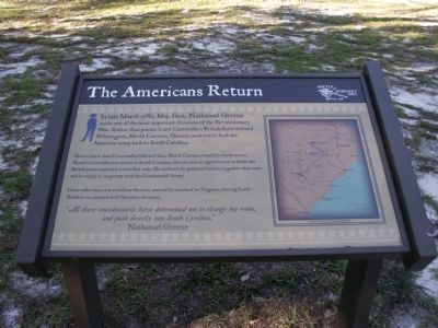 The Americans Return Marker image. Click for full size.