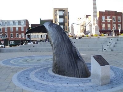 Whaling in New London Marker image. Click for full size.
