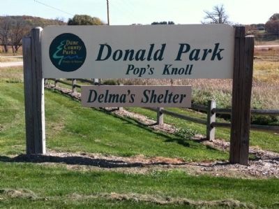 Donald Park Sign image. Click for full size.