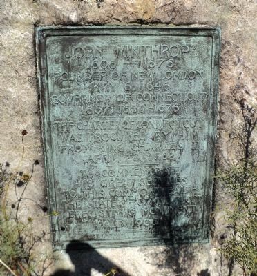 John Winthrop Marker image. Click for full size.