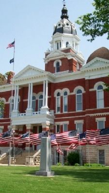 Johnson County Veterans Memorial. Click for full size. Johnson County Veterans Memorial image. Click for full size.