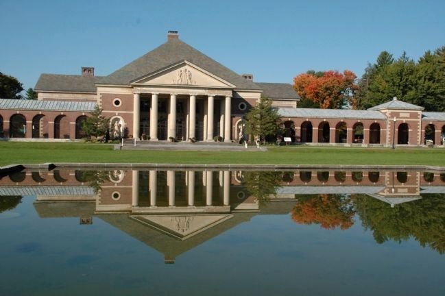 Hall of Springs & Reflecting Pool. Click for full size. Hall of Springs & Reflecting Pool image. Click for full size.