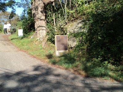 Marker on the Fort Barton Trail image. Click for full size.