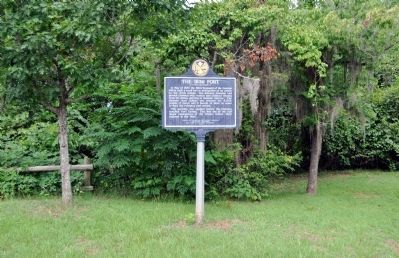 The 1836 Fort Marker. Click for full size. The 1836 Fort Marker image. Click for full size.