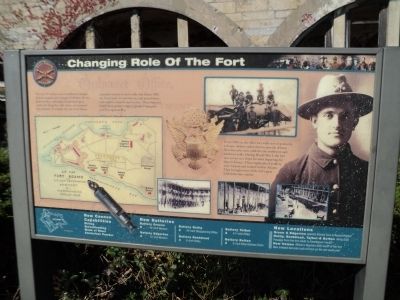 Changing Role of the Fort Marker image. Click for full size.